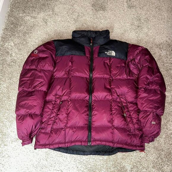 The-north-face Men's Burgundy and Purple Jacket - Picture 1 of 8